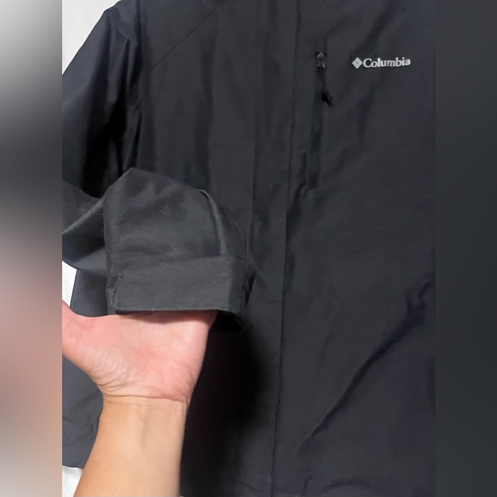 Columbia Interchange Omni-Tech Shell Jacket Rain Winter Layer Outdoor Snow - Picture 3 of 16